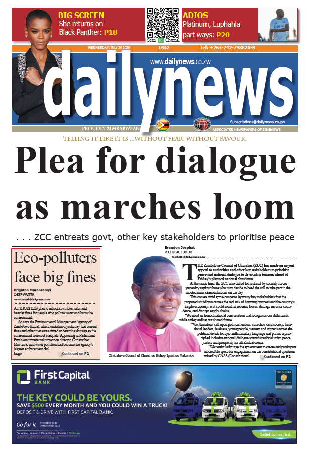 Wednesday 29 July 2026